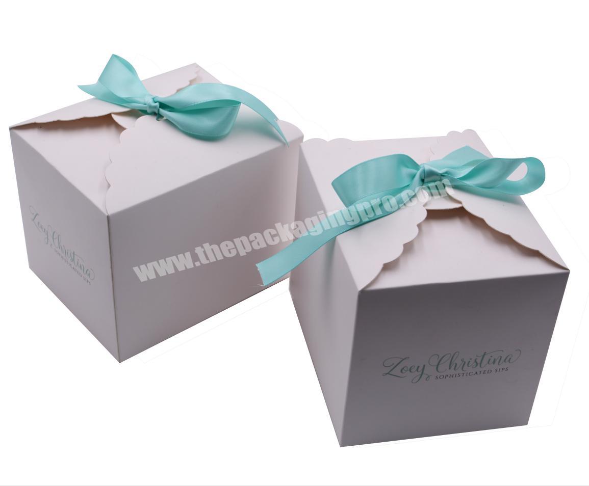 custom paper card gift box cake packaging box for bakery