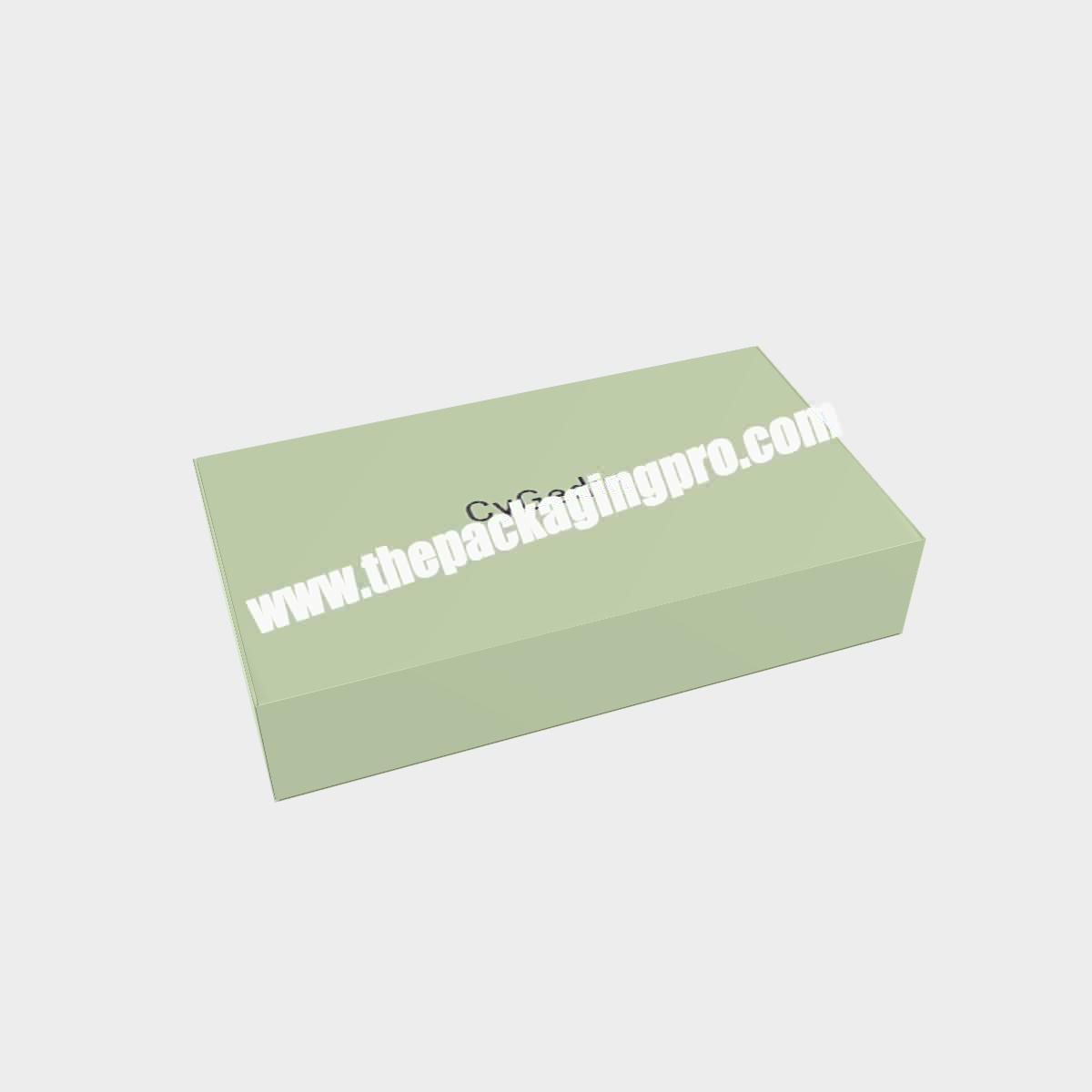 Cygedin Rigid Shipping Box Custom Logo Printing Folding Flat Corrugated Packaging Carton Shipping / Mailer / Post Box