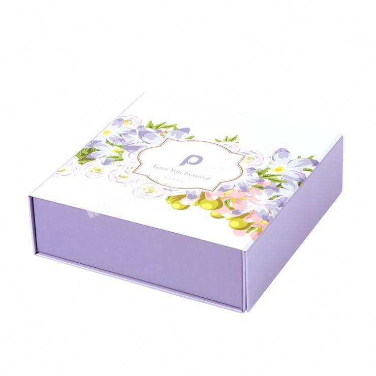 Custom 1200gsm paper board packaging CMYK birthday gift box for packing