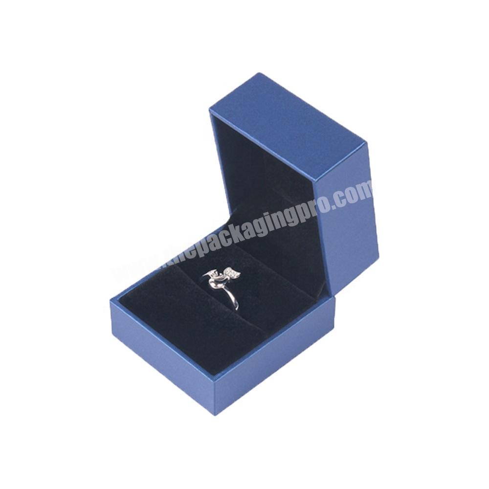 Custom Colorful Kraft Jewelry Paper Ring box Gift Set Packaging Fold Cheap
