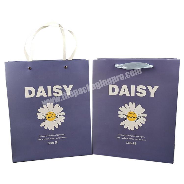 Favourable Price Delicate Top Hit Rates Product Logo Art Paper Shopping Bag With Handles Bulk
