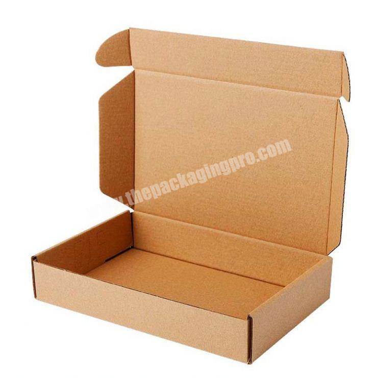 Plain Apparel Packing Customised Corrugated Mailing Box