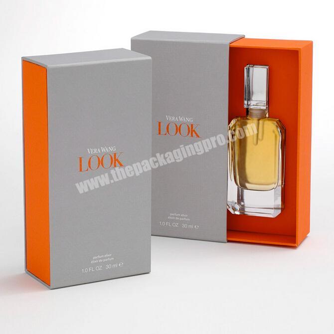 Custom Perfume Box Luxury Perfume Box Gold Foil Soft Touch Perfume Gift Box
