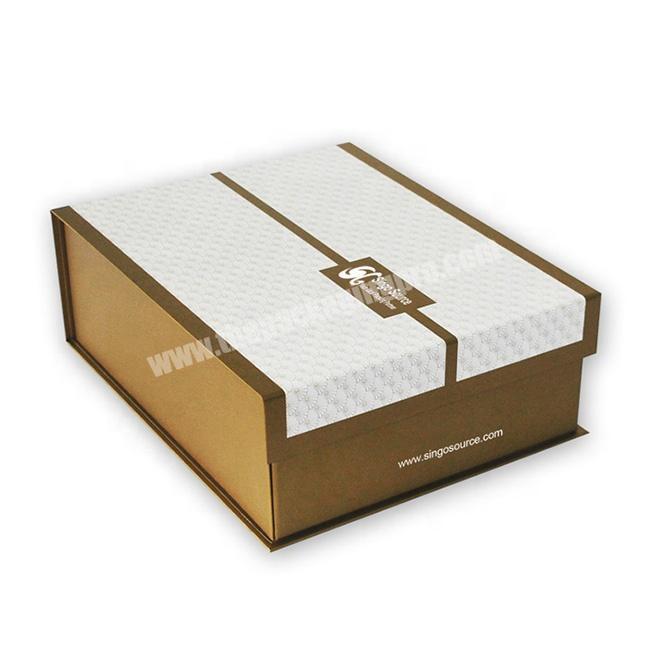 Custom Rectangle Folding Coloured Paper Magnetic Cardboard Gift Packing Box