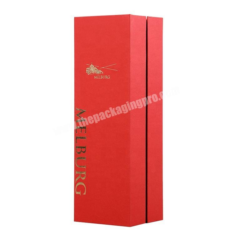 China Most Reliable Manufacturer Best Selling Durable In Stock Wine Bottle Gift Box For Sale