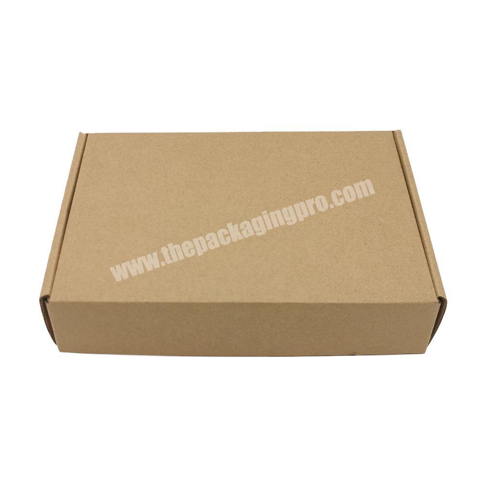 Cheap Kraft Corrugated Small Large Custom Mailer Shipping Boxes Custom With Logo