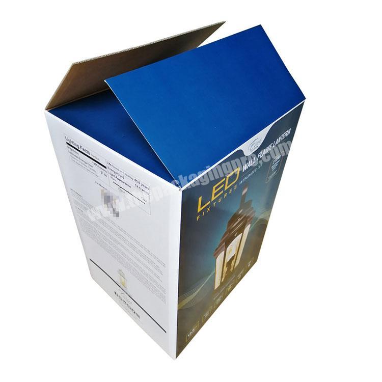 High quality LED light packing boxes of various sizes customized wholesale full-color corrugated boxes