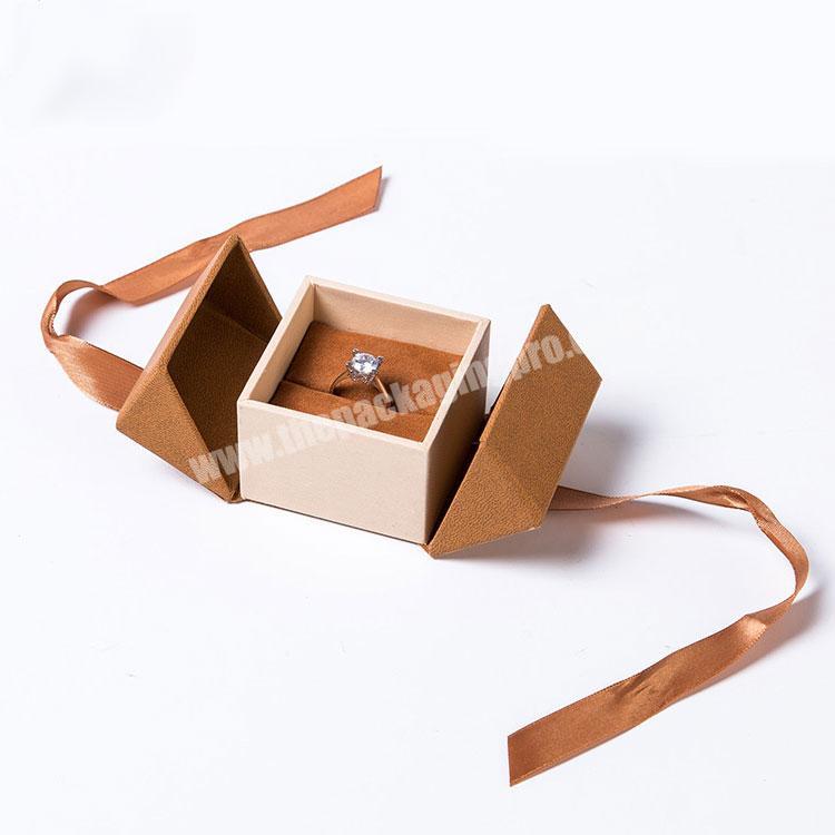 Beautiful Custom Luxury Necklace Ring Packaging Packaging Jewelry Gift Box