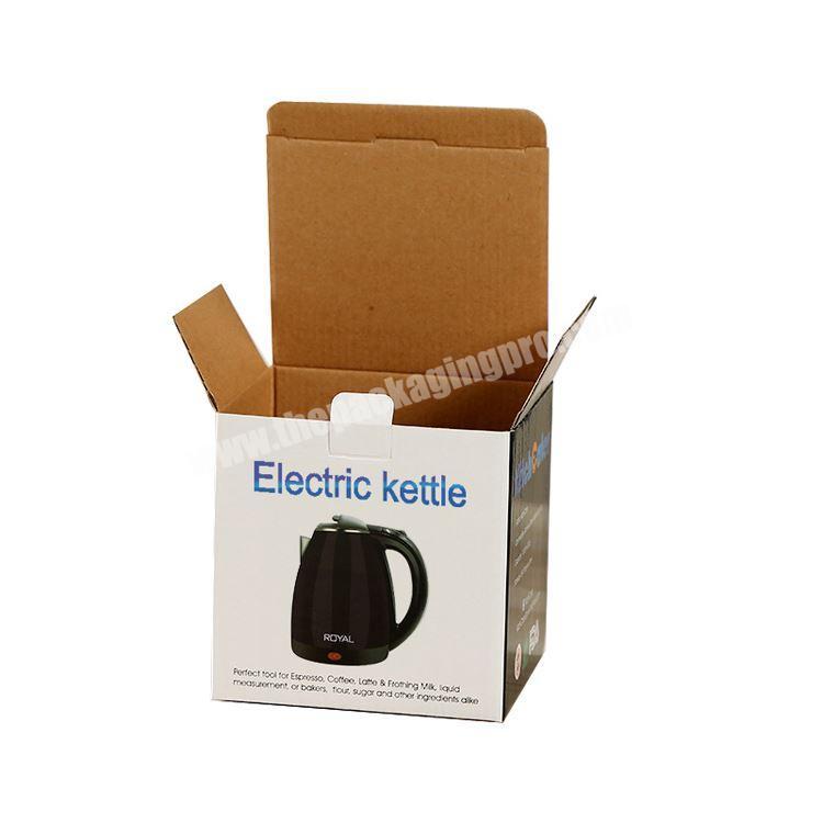 Custom Color Corrugated Carton Box Packaging With Print for electric kettle