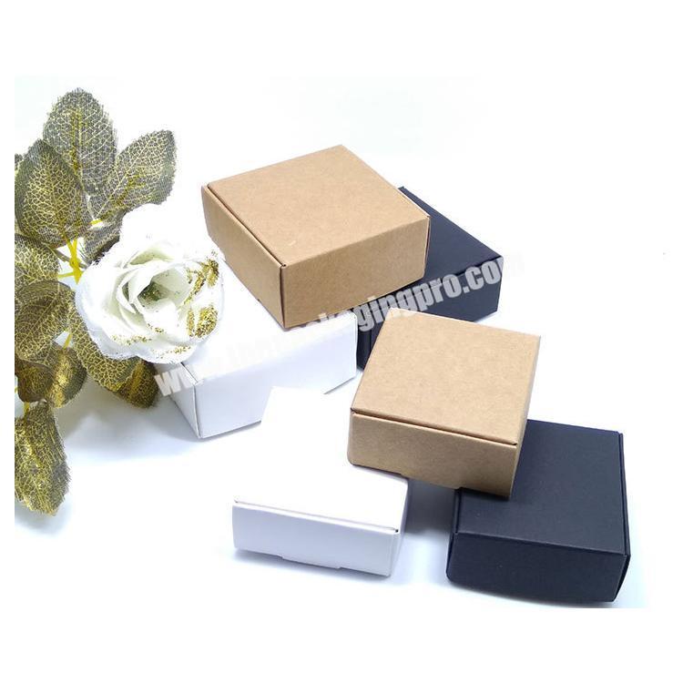 High quality customized LOGO kraft paper box for various USES environmentally friendly and recyclable