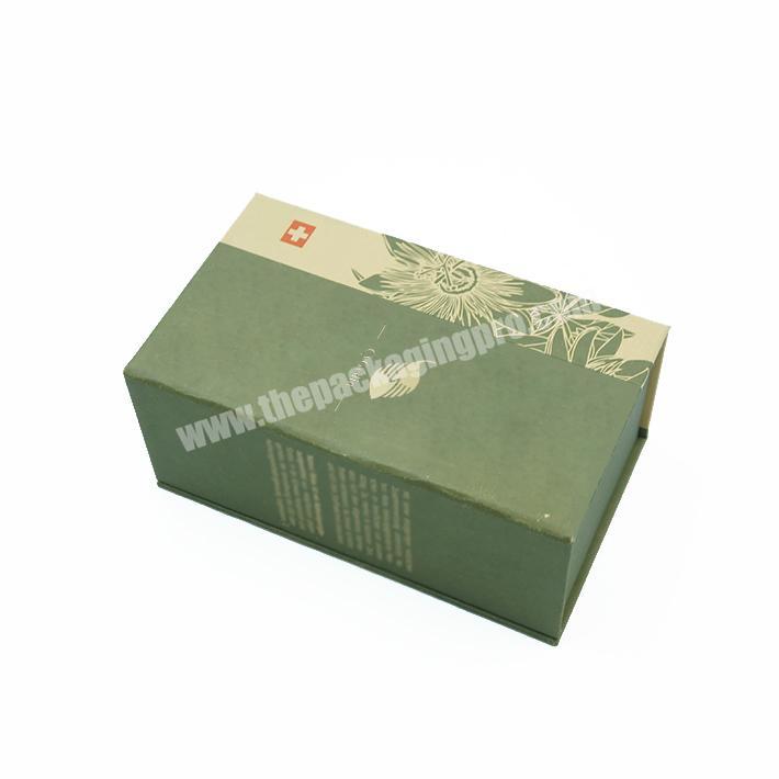 Wholesale Paper Eid Box Custom Logo Skin Care Packaging Box Closure Magnetic Book Shape Box with Insert Beauty Packaging Cygedin