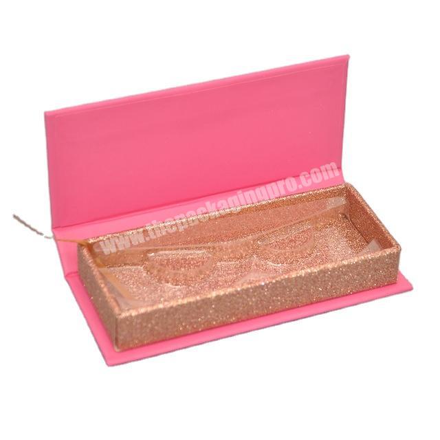 wholesale eyelash packaging box lash boxes packaging 10mm-25mm mink eyelashes faux cils magnetic marble case empty