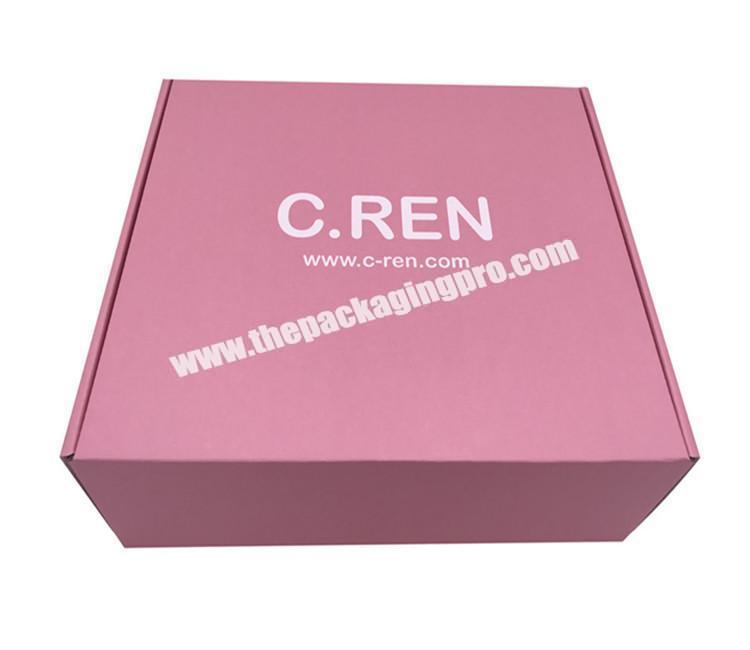 Supplier Small Cheap Custom Color Printed Tab Lock Tuck Top Mailer Cardboard Paper Packaging Corrugated Box