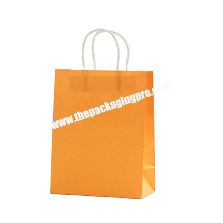 Wholesale paper bag kraft square kraft paper bag takeaway food container kraft paper bag