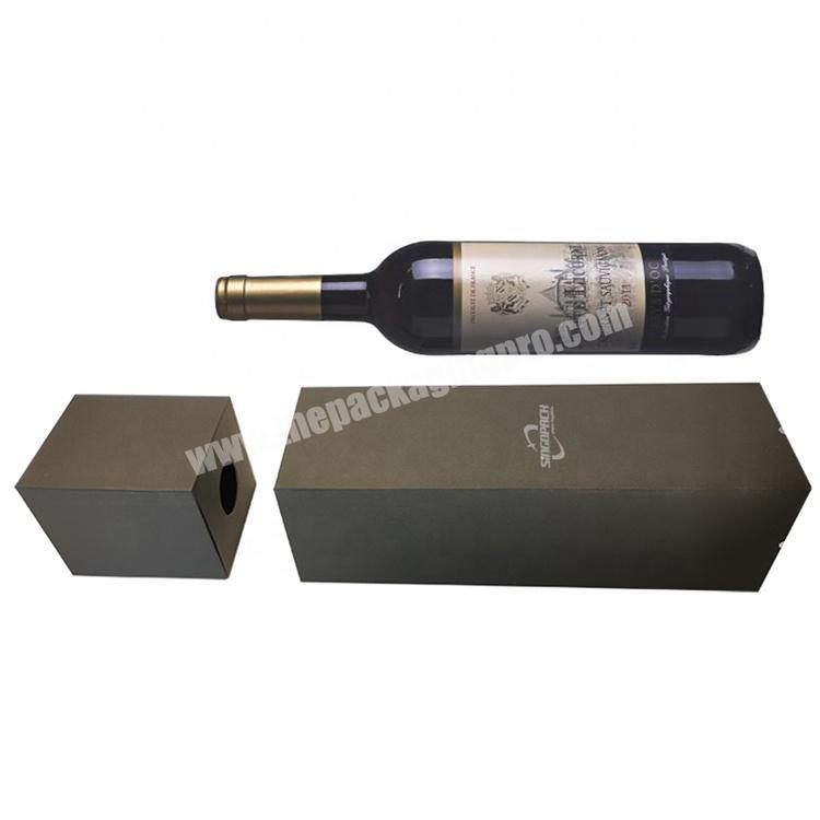 Most Trustworthy Manufacturer Top Standard Wholesale Cardboard Wine Shipping Box