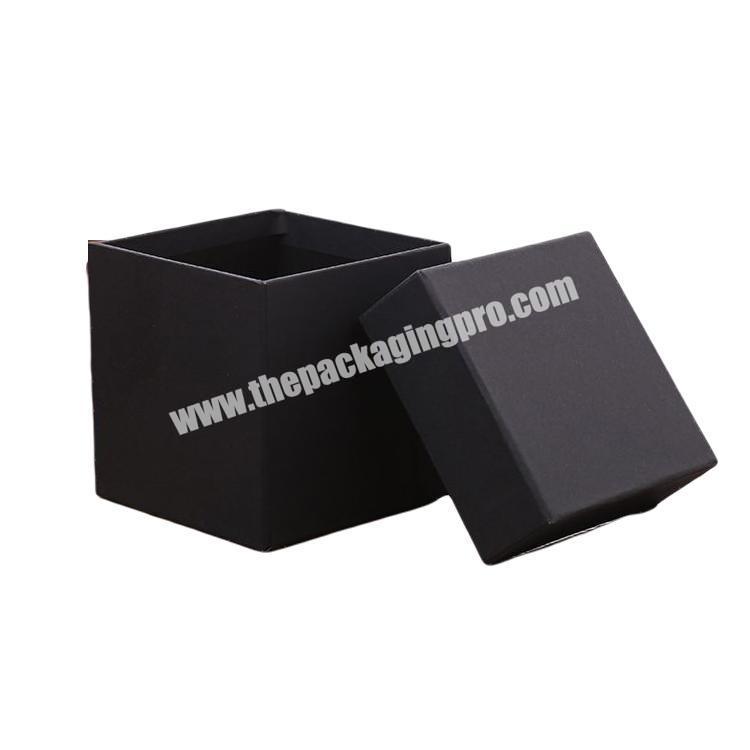 High quality black gift boxes are recyclable for a variety of USES for gift