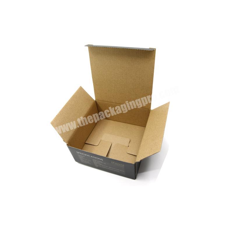Custom Logo Printed Corrugated Cardboard Box Packaging Recyclable Carton