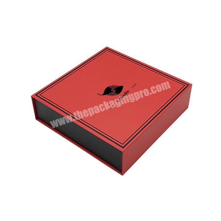 Book Shape Square Cosmetic Set for Women Lipstick Nail Polish Gift Packaging Box Beauty Packaging Makeup Packaging Coated Paper