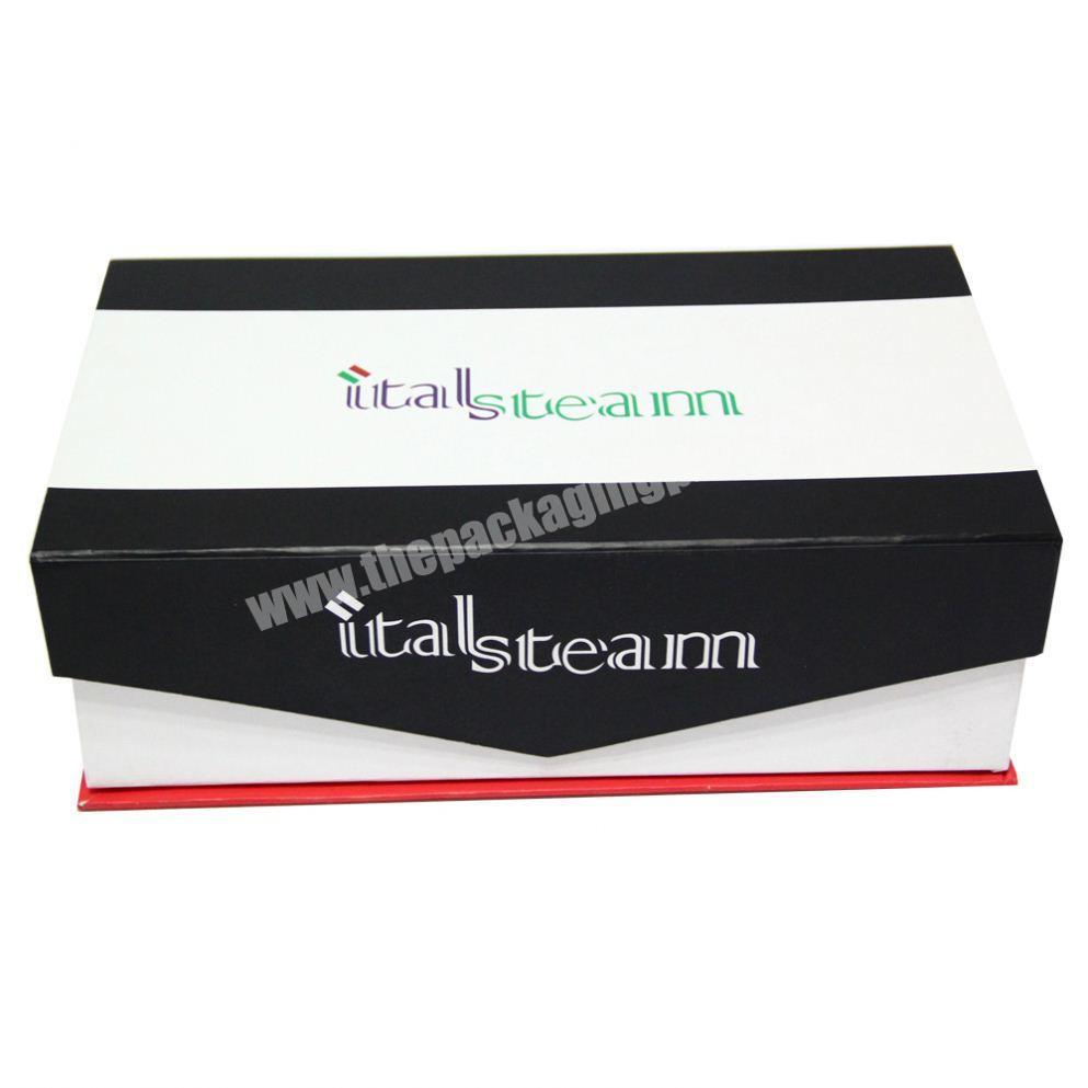 High end magnetic closure white box packaging