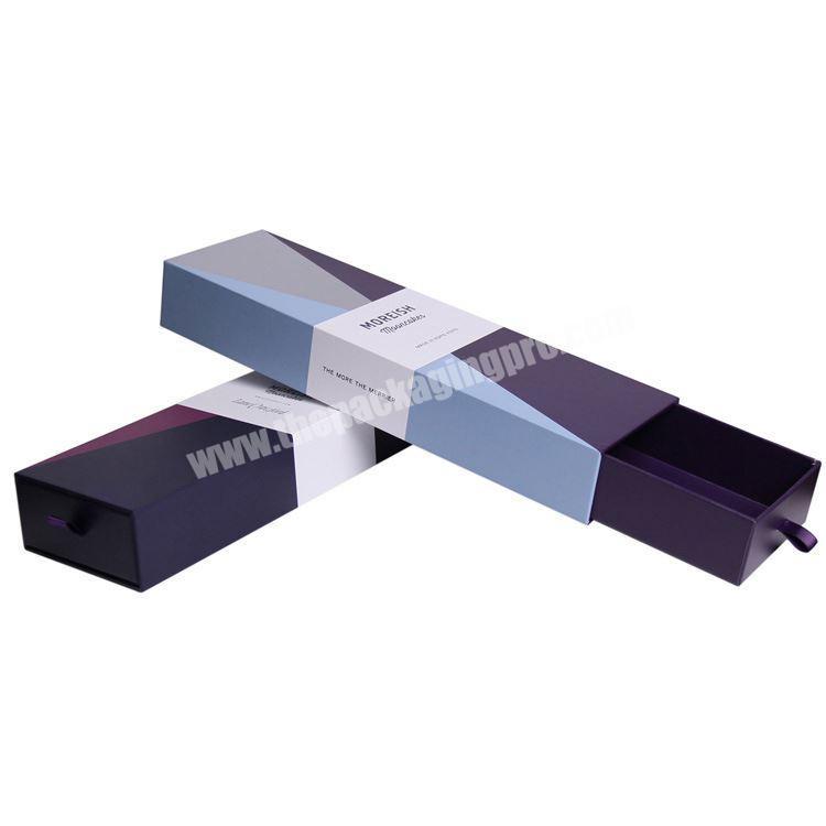 Custom printed logo fashion gift belt packaging box