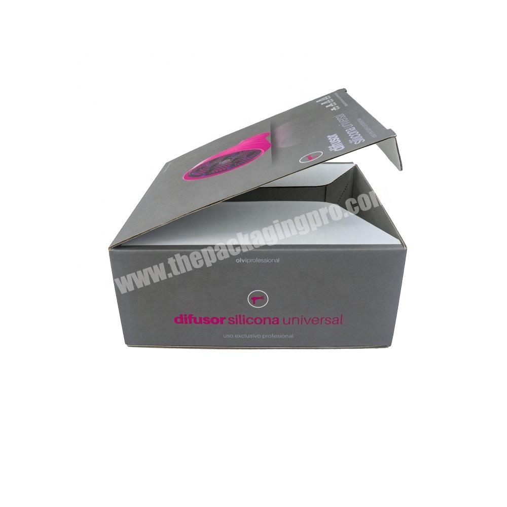 Cheap Plain Cardboard Carton Hair-dryer Difusor Boxes Corrugated Small Size