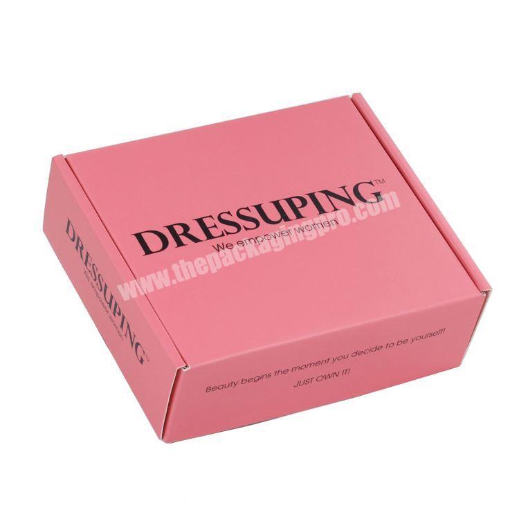 2019 custom best corrugated paper beauty makeup subscription boxes for mailer