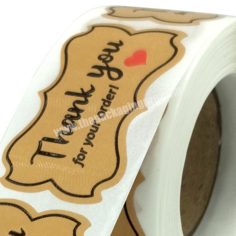 High quality  Brand Wholesale Private Packaging Print Custom Sticker Label