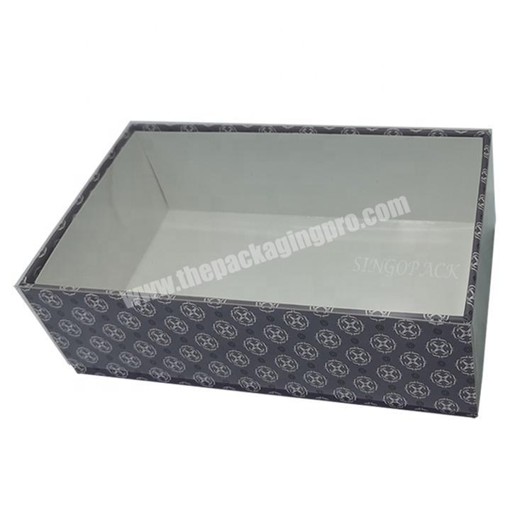 Most Good Feedback Product Top Quality Delicate Cardboard Packaging Box With Clear Lid