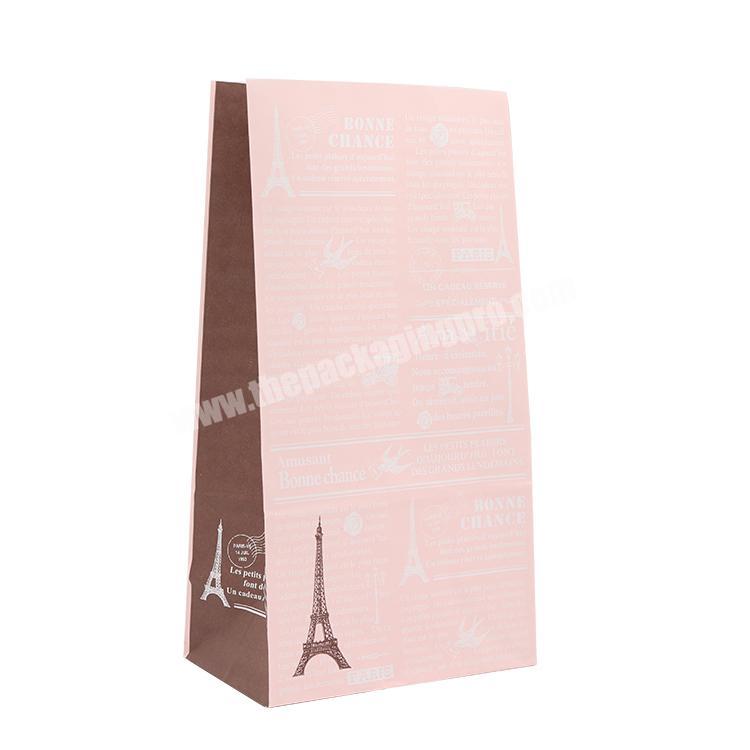 customized printed gift recycled materials kraft paper bag