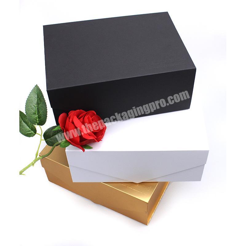Bespoke Cardboard Magnetic Closure Foldable Magnetic Gift Box For Gift Packing Box