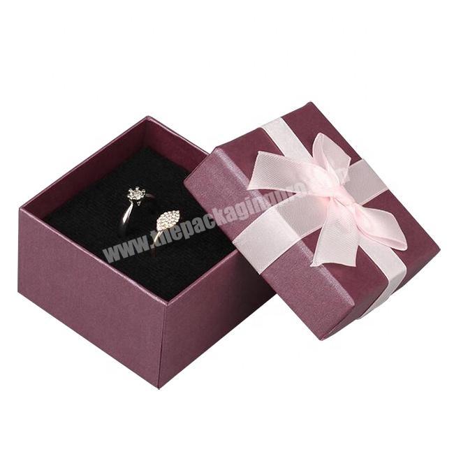 Square Cardboard Jewelry Gift Boxes With Lids Custom Packaging Boxes