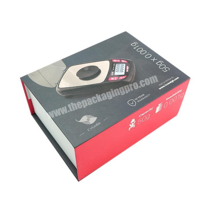 Custom Printing Weighting Scale Manufacturer Cheap Packaging Box Book Shape Eco Friendly Packaging Box For Weight Scale