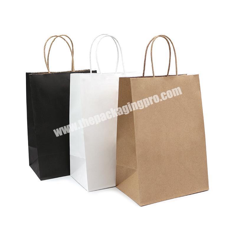 Recycle customized paper bag a3 paper bag brown wholesale