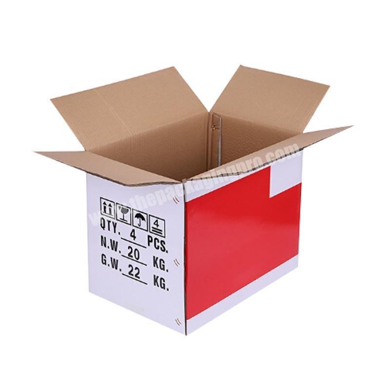 Custom Printed 3-ply Kraft Paper Corrugated Carton Box