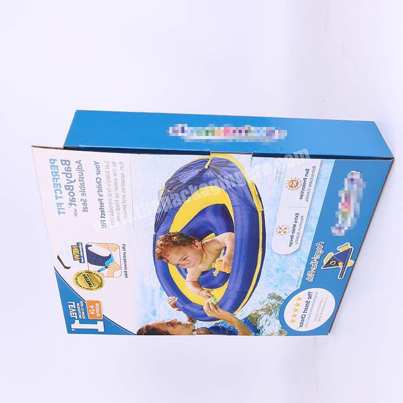 Packaging printing custom baby products corrugated full box color cartons with high quality