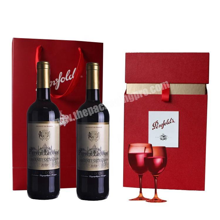 High Cost-Effective Hot Selling Popular In Stock Wine Glass Gift Box For Sale