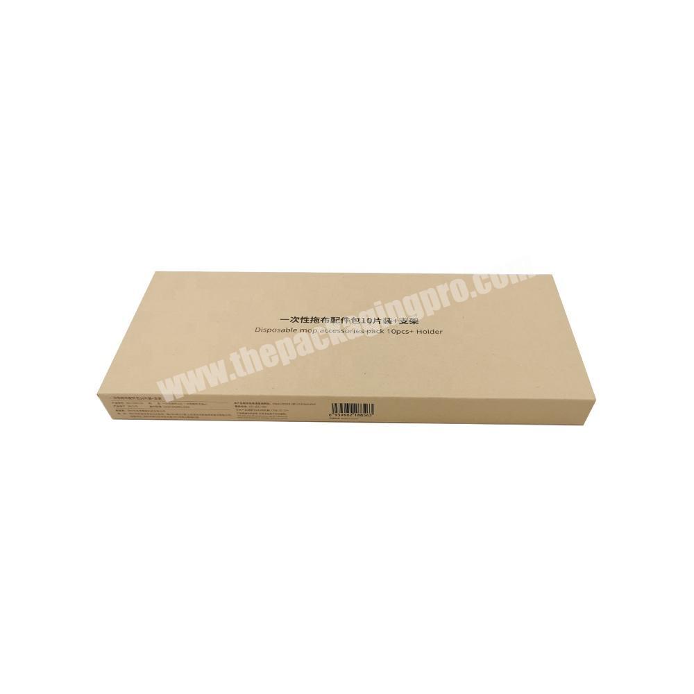 Luxury Recycle Durable Brown Kraft Paper Corrugated Boxes Custom With Logo