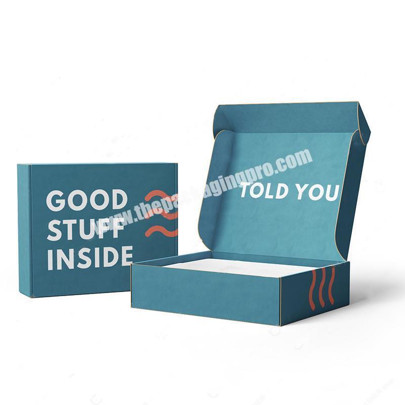 Custom Logo Printed Luxury  Perfume Packaging mailing Paper Corrugated Cosmetic Box