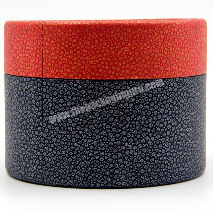 custom round paper ring jewelry boxes packaging for rings with logo