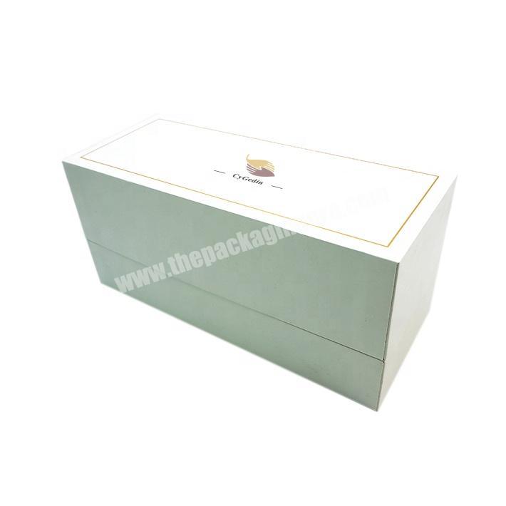 Cygedin Luxury Top Lid Gift Box Custom Gold Edge Logo Paper Box for Candle