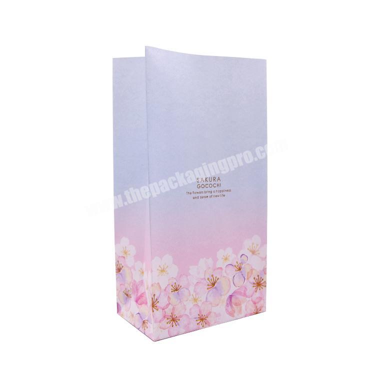 modern and elegant in fashion hot sell custom craft paper gift bag