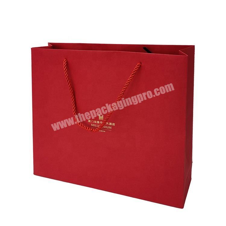 Our Own Manufacturer High Standard Delicate Supplier Art Paper Gift Bags For Advertisement