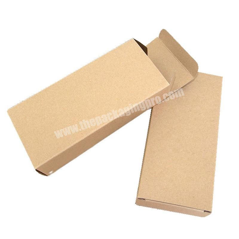 kraft paper box for tea packing Good Price Kraft Custom Paper Gift Box with high quality