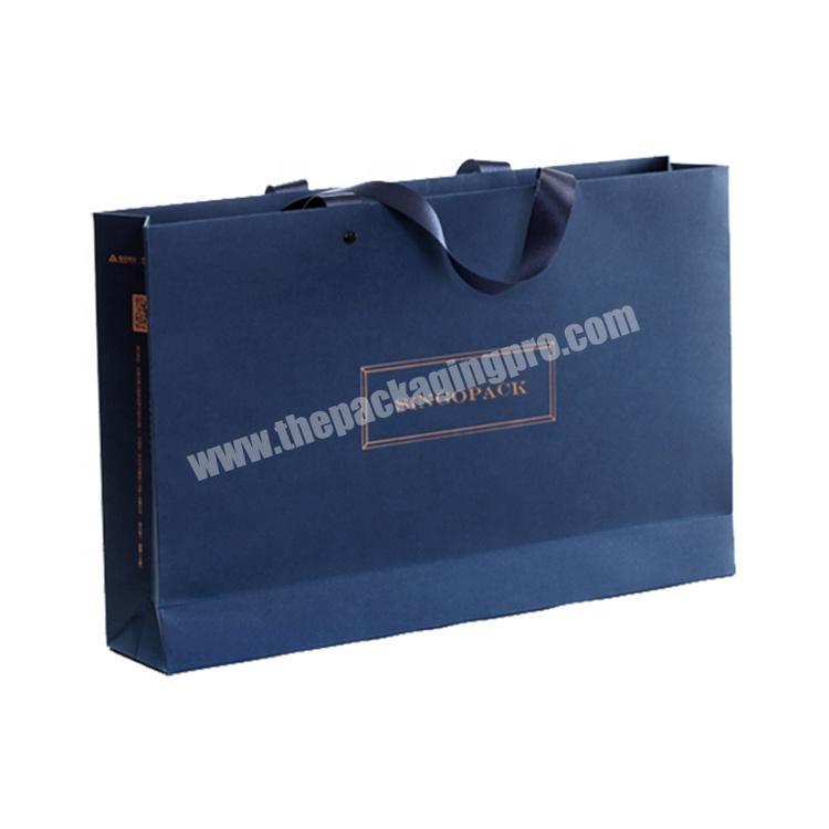 2020 Latest Product High Durability Practical Custom Art Paper Shopping Gift Bag With Logo Print