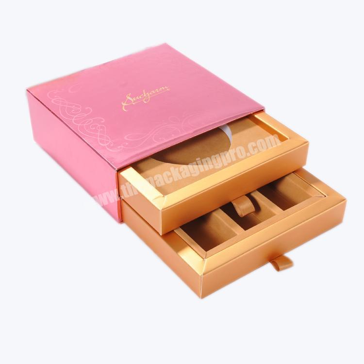 China Manufacturer Custom Cardboard Gold Foiled Cute Box Cosmetic Makeup Packaging Gift Box