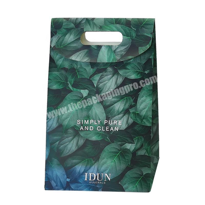 Customized Logo OEM Promotional Paper Bags Small Without Handles Carrier Bulk Bags
