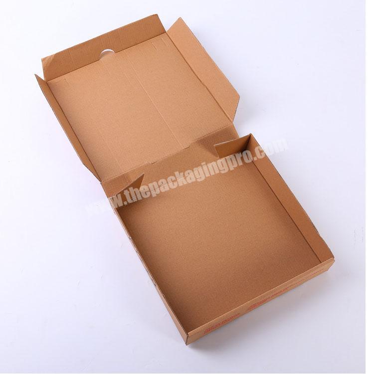 Environmentally Friendly Carton Pizza 12 Inch Corrugated Box with high quality