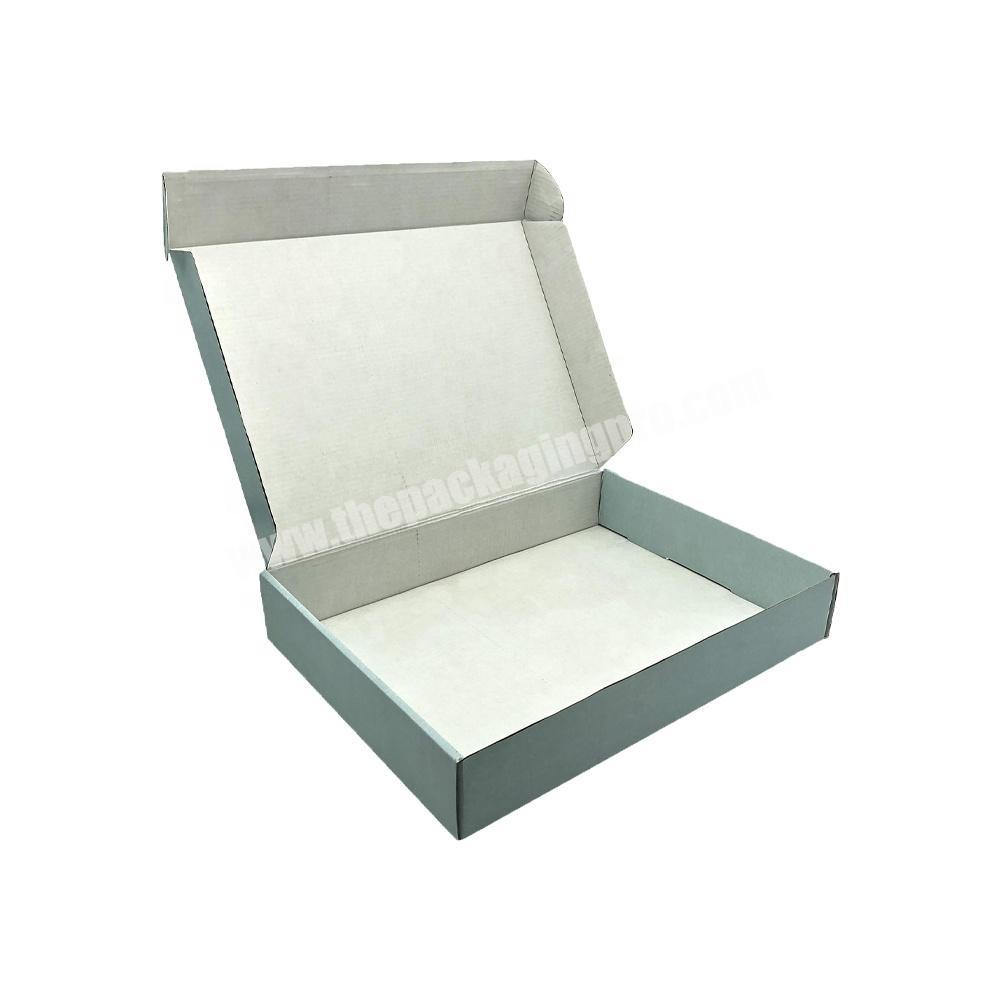 Luxury Recycled Box Shipping Small Green Corrugated Custom B Flute Kraft Packaging Box