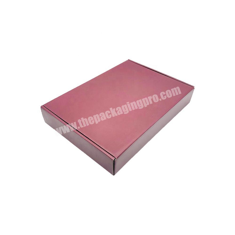 China Factory 3 Layer Plain Cardboard Corrugated Box Large Shipping Book Box Low OEM