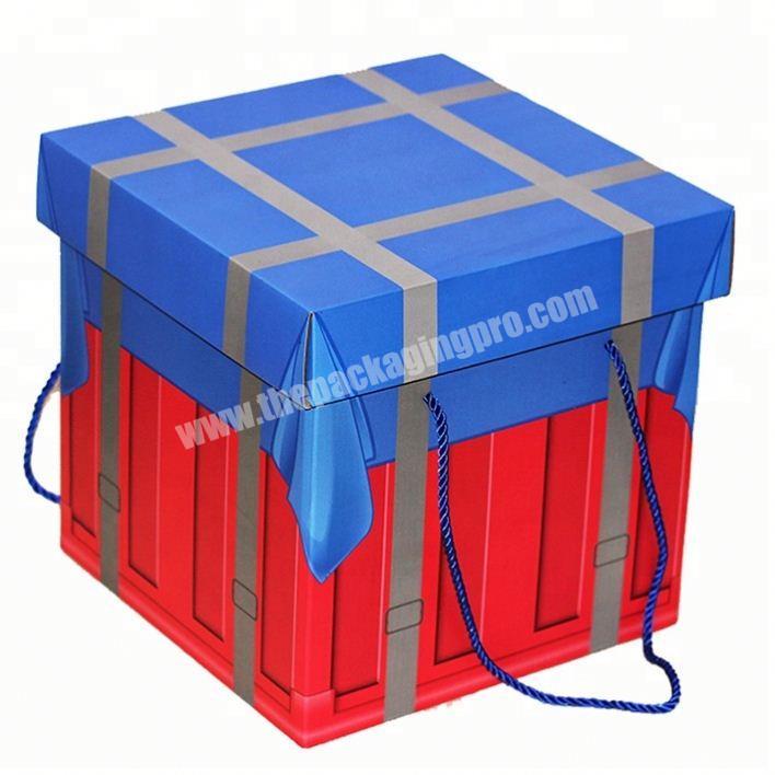 Custom Made Extra Large Square Gift Box for Shoes Gift Box